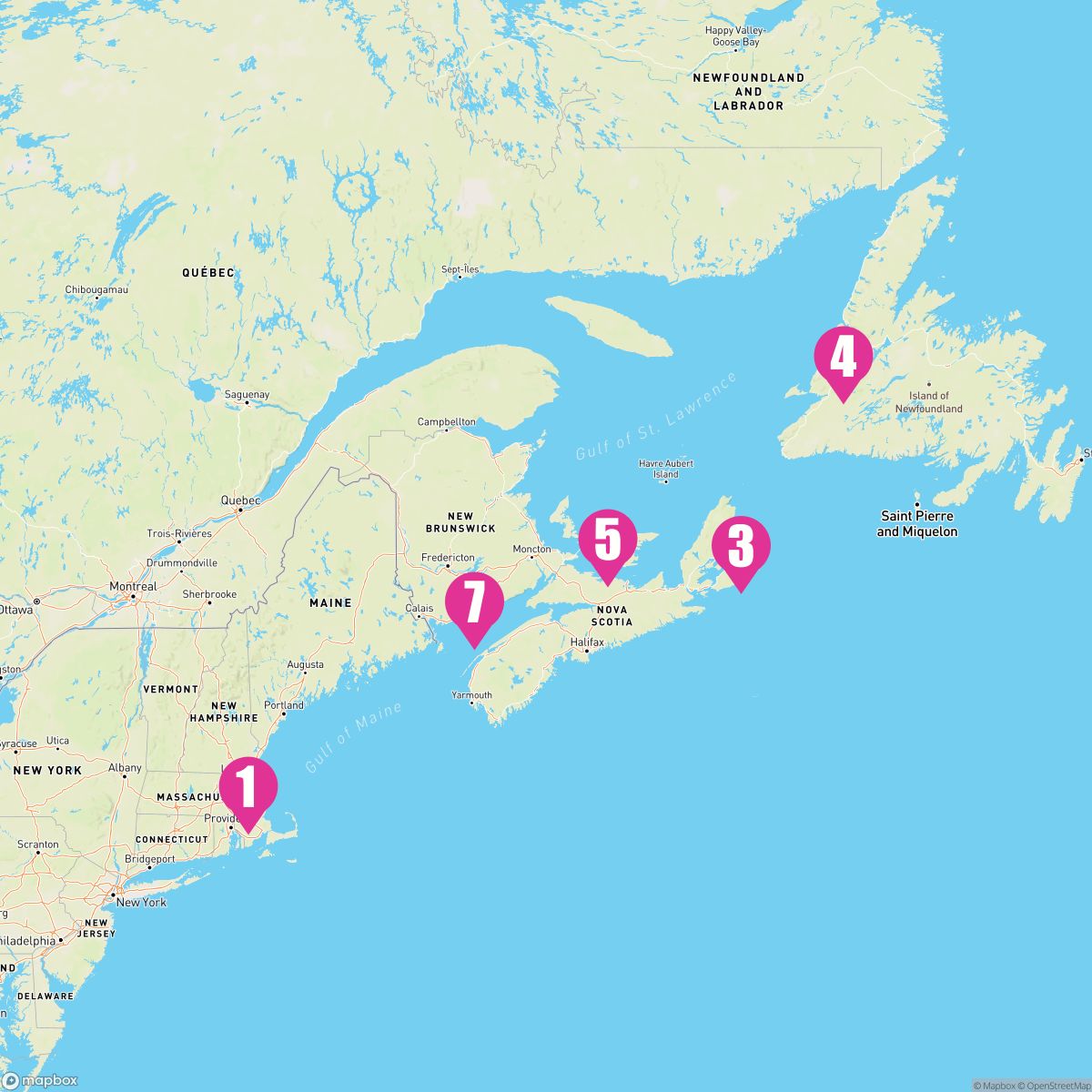 7 Night Canada & New England: St. John & Sydney (Boston Roundtrip)