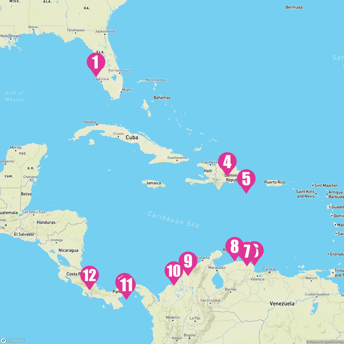 14 Night Panama Canal: Costa Rica & Dominican Republic (Tampa Roundtrip)