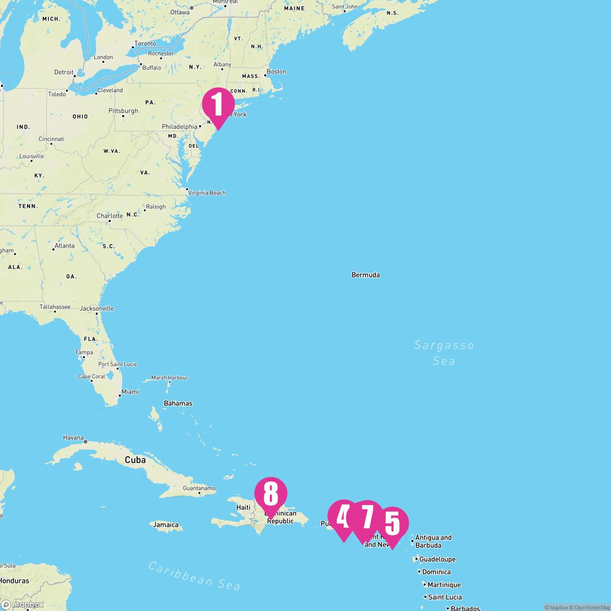 10 Night Caribbean: Dominican Republic & Grand Turk (New York Roundtrip)