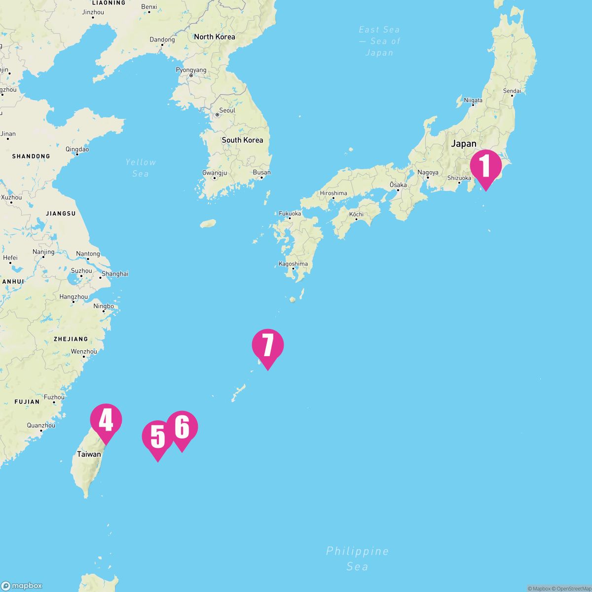 8 Night Japan: Taipei Okinawa Ishigaki & Naze (Yokohama Roundtrip)