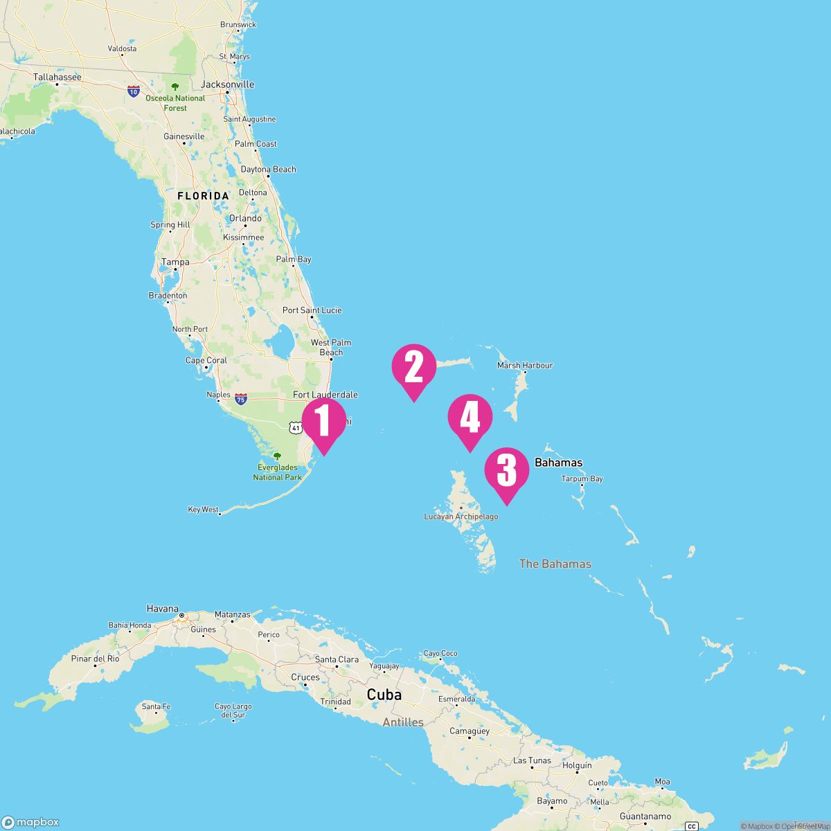 4 Night Bahamas: Great Stirrup Cay & Nassau (Miami Roundtrip)