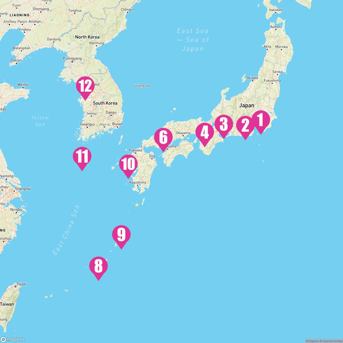11 Night Japan: Fall Foliage (Yokohama To Incheon)