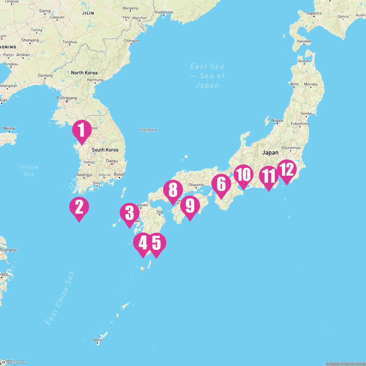 11 Night Japan: Fall Foliage (Incheon To Yokohama)