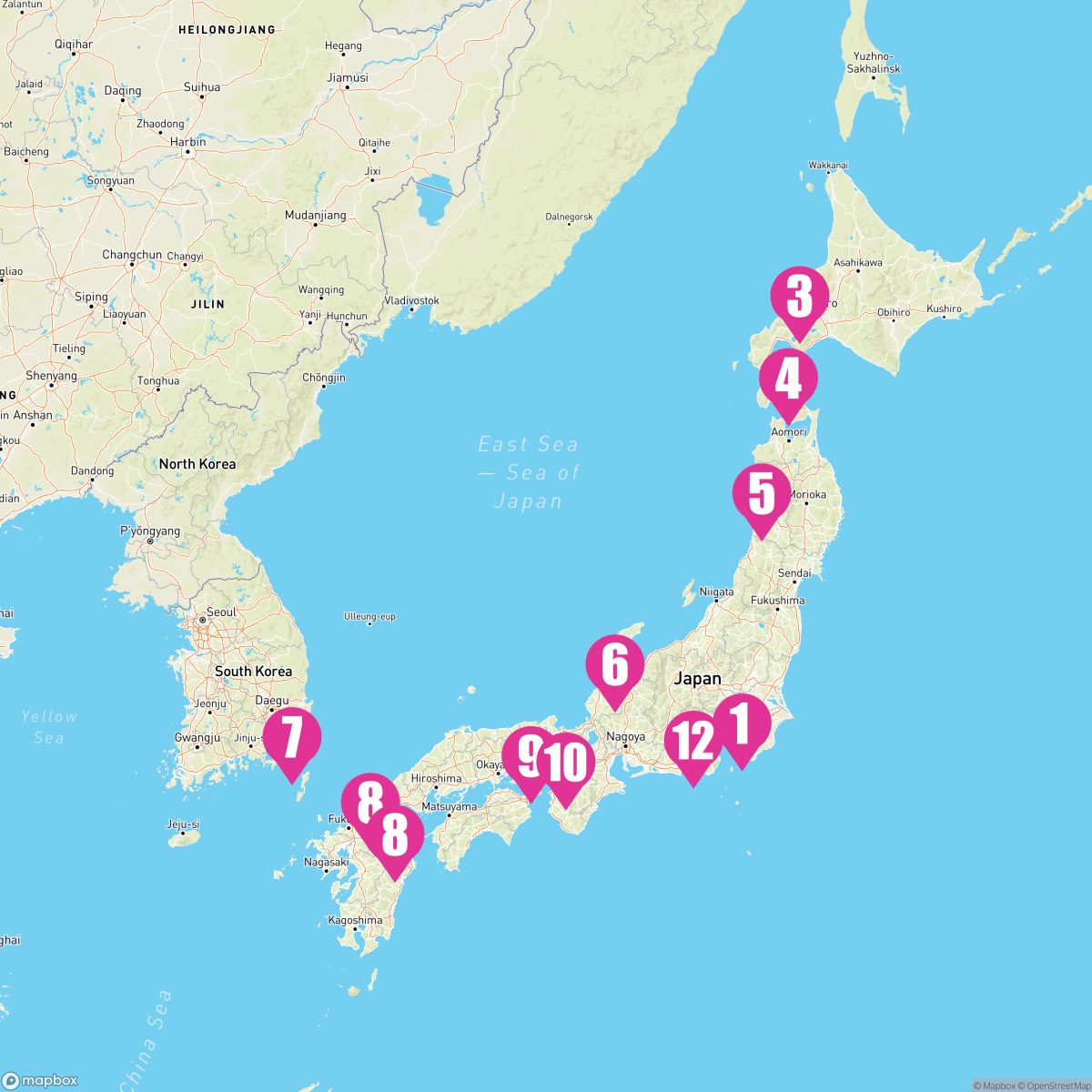 12 Night Japan: Fall Foliage (Yokohama Roundtrip)