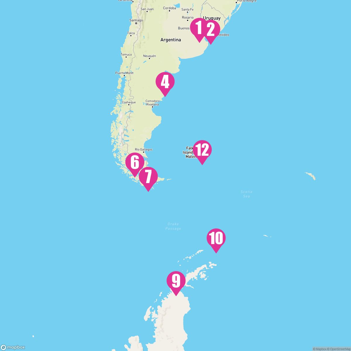 14 Night Antarctica & South America (Buenos Aires Roundtrip)