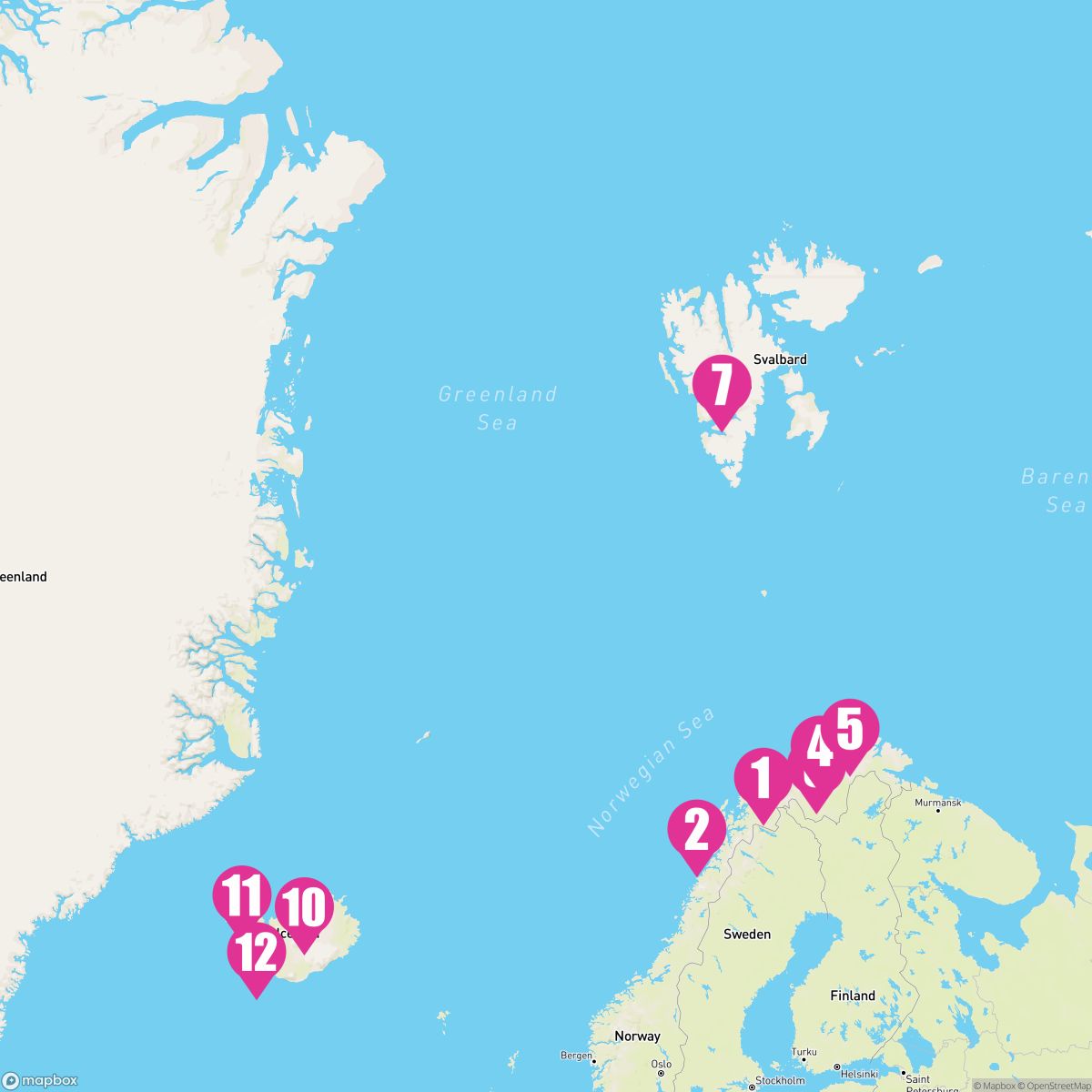 11 Night Iceland: Alta Akureyri & Honningsvag (Tromso To Reykjavik)