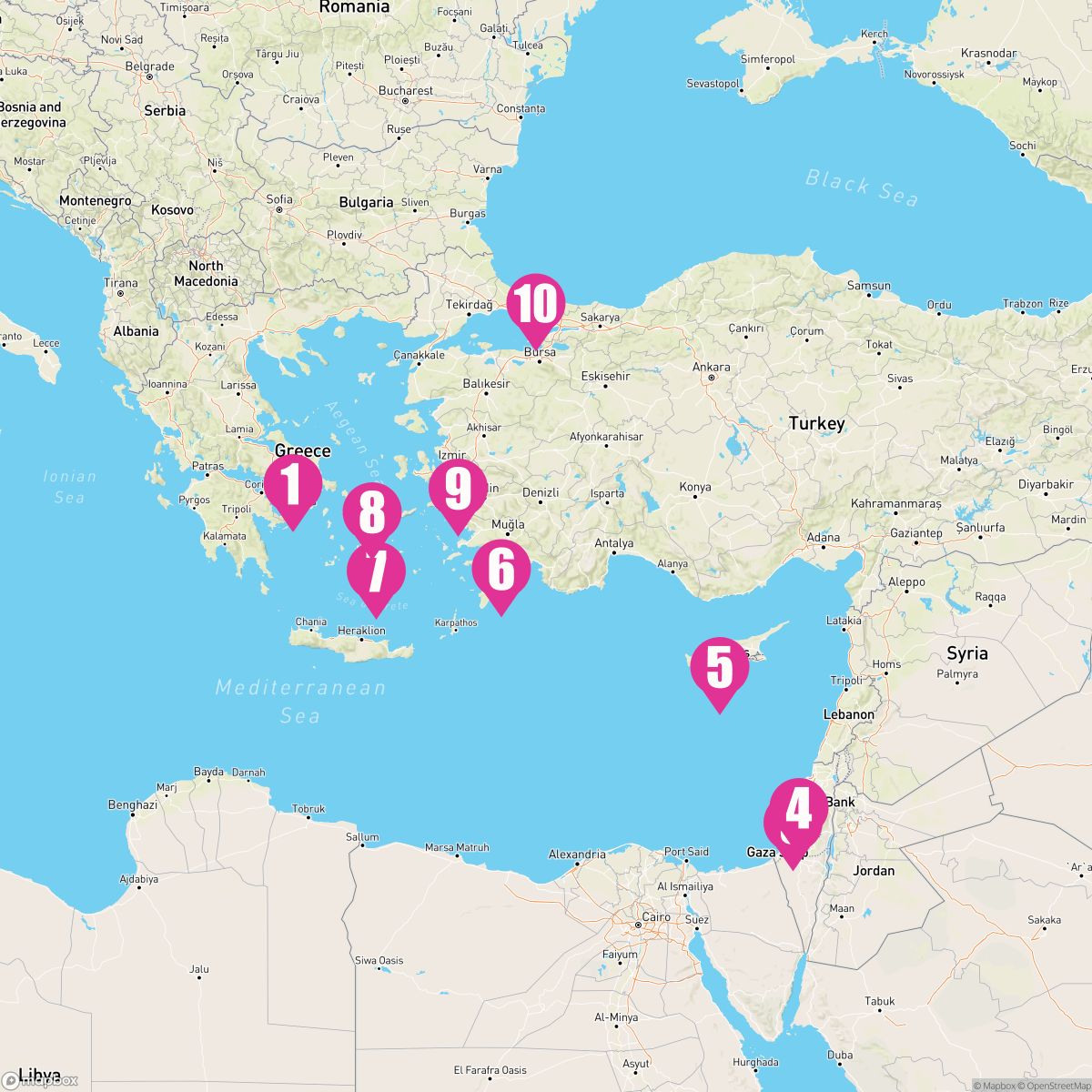 9 Night Greek Isles: Santorini Rhodes & Istanbul (Athens To Istanbul)