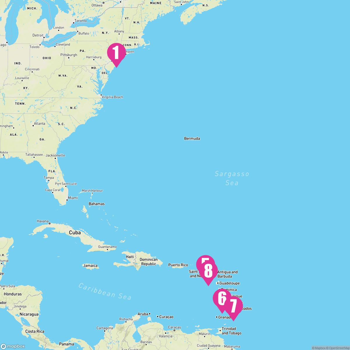 11 Night Southern Caribbean (Cape Liberty Roundtrip)