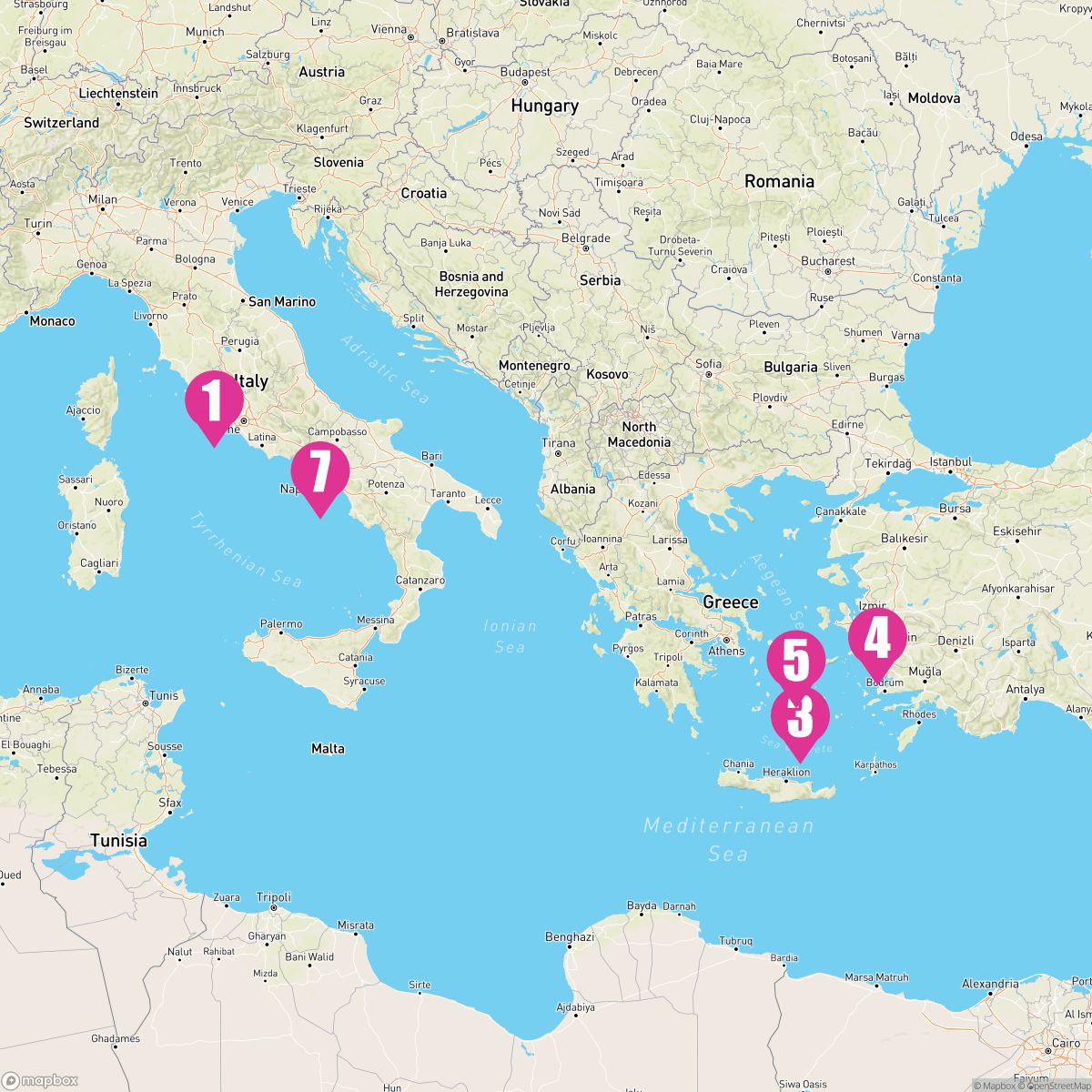 7 Night Greek Isles (Rome Roundtrip)