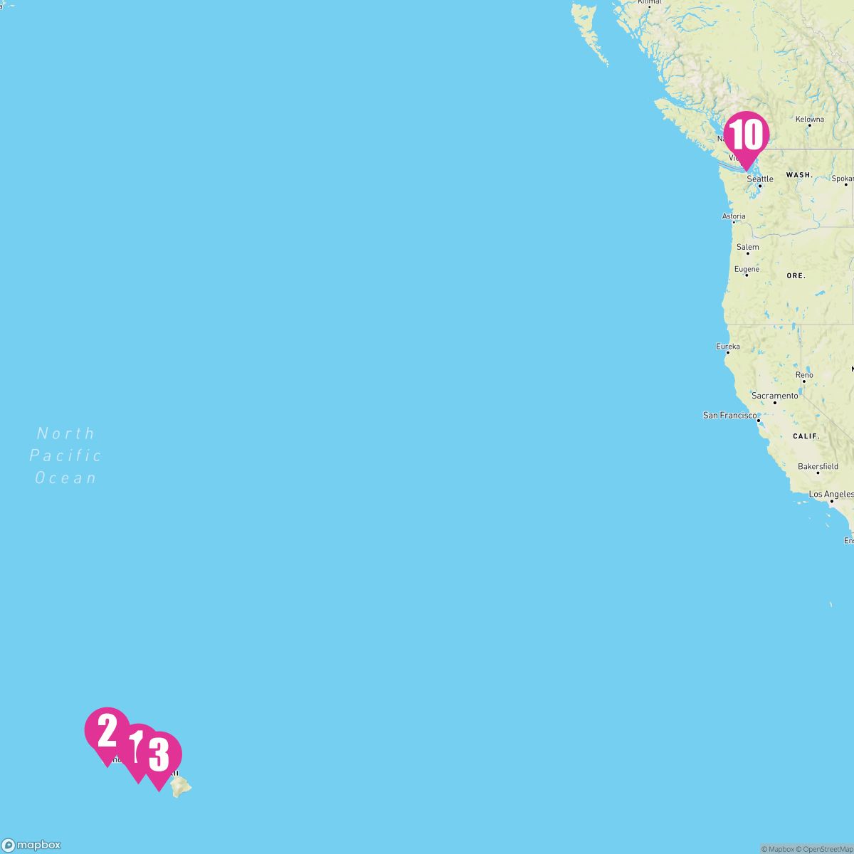 9 Night Hawaii (Honolulu To Vancouver)