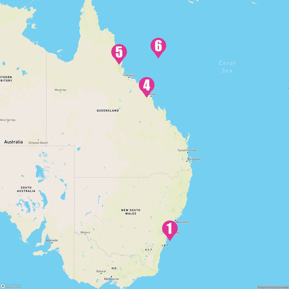 8 Night Queensland (Sydney Roundtrip)