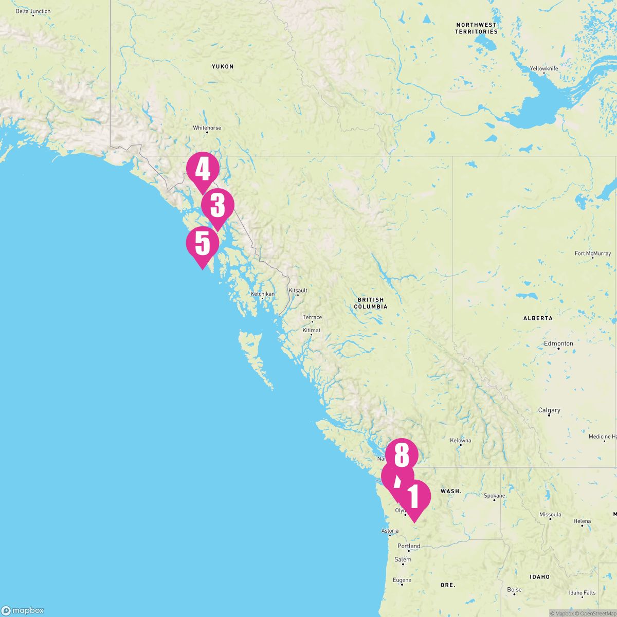 7 Night Alaska Experience (Seattle To Vancouver)