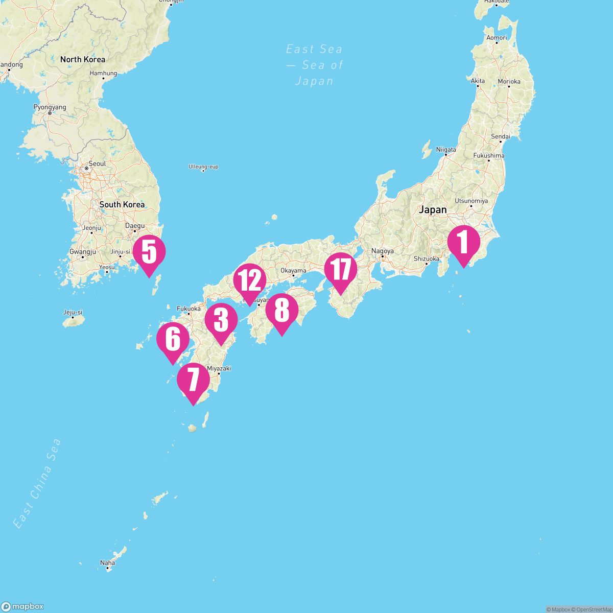 19 Night Japan Grand Voyage (Tokyo Roundtrip)