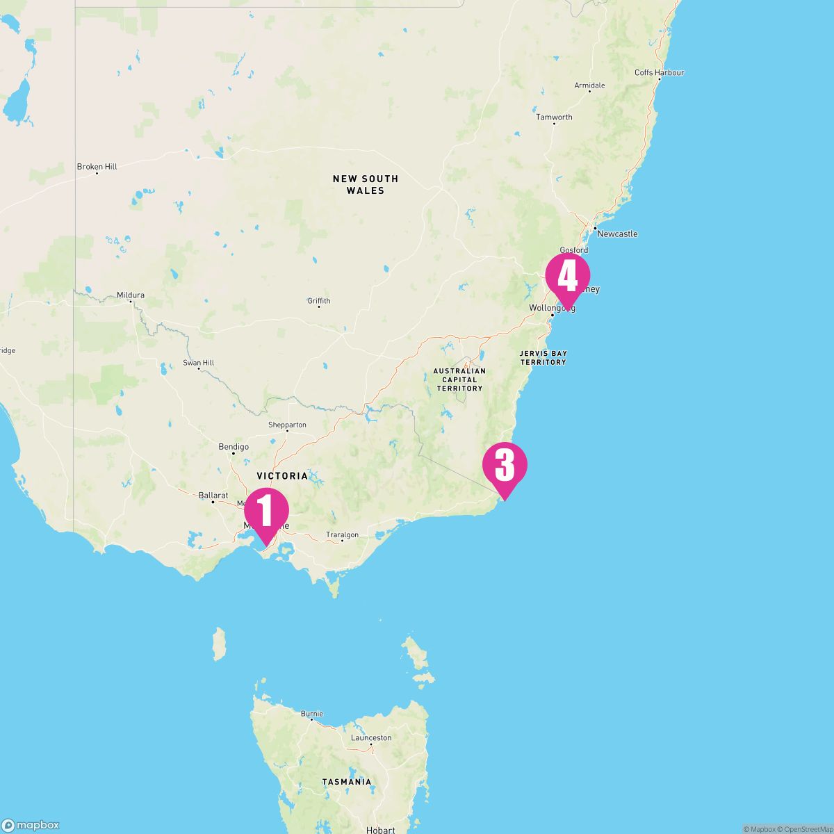 3 Night Australia Short Break (Melbourne To Sydney)