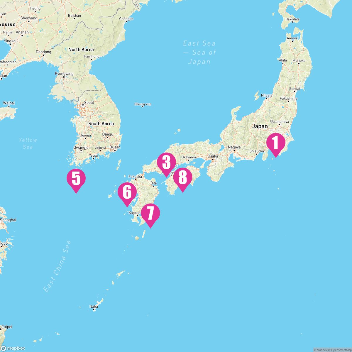 9 Night Southern Japan (Tokyo Roundtrip)