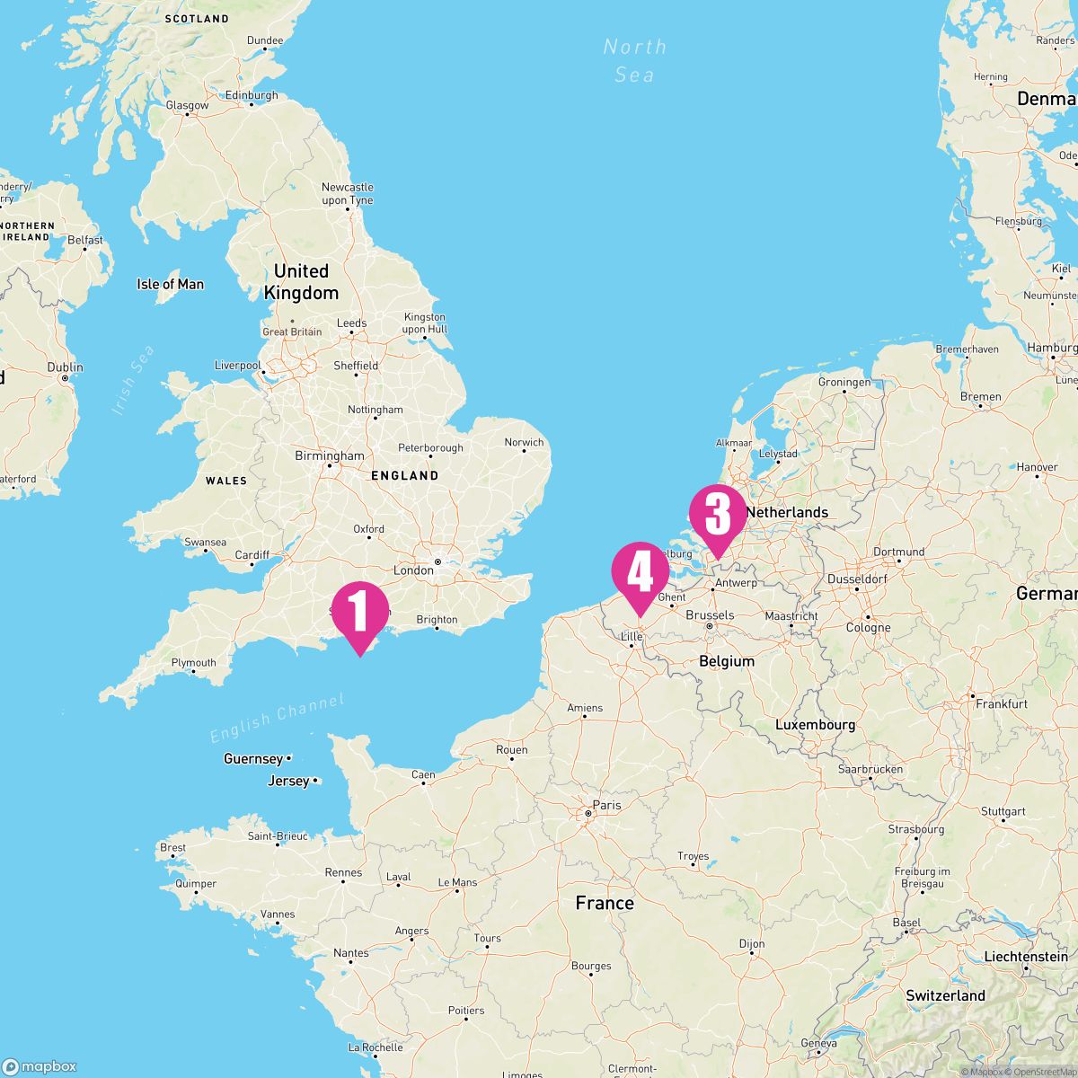 5 Night Rotterdam & Bruges (Southampton Roundtrip)