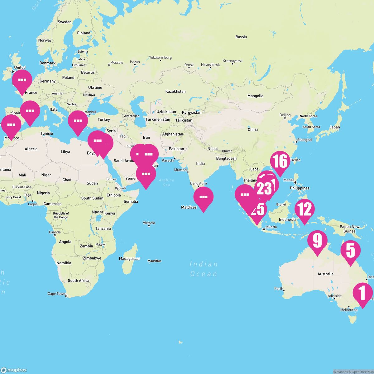 61 Night World Voyage Segment (Sydney To Southampton)