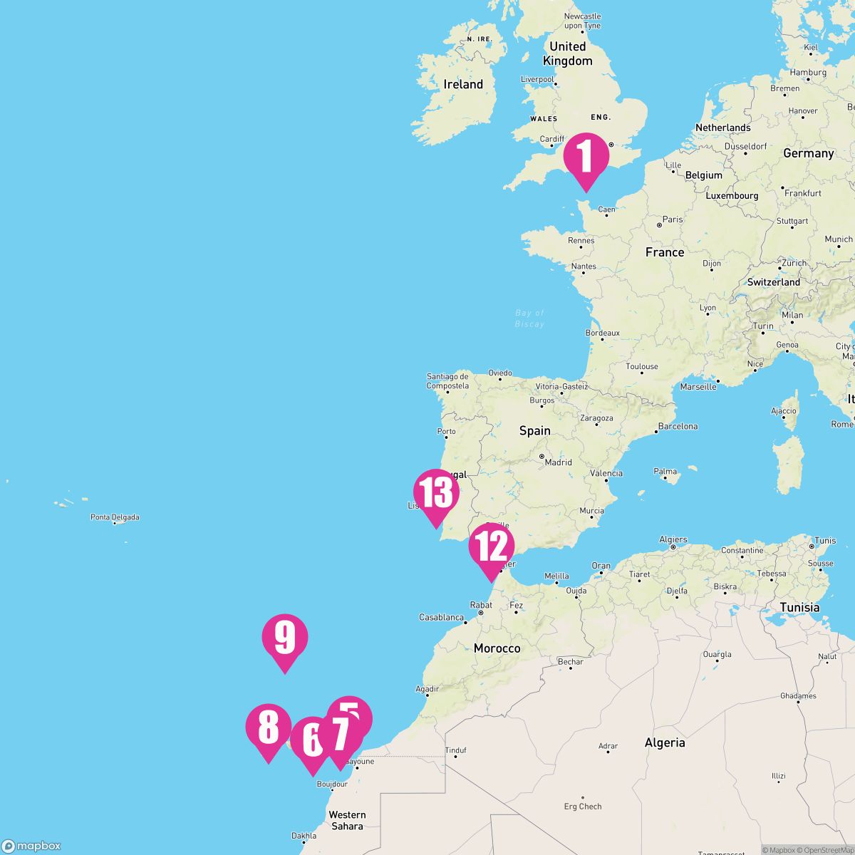 15 Night Canary Islands Celebration (Southampton Roundtrip)