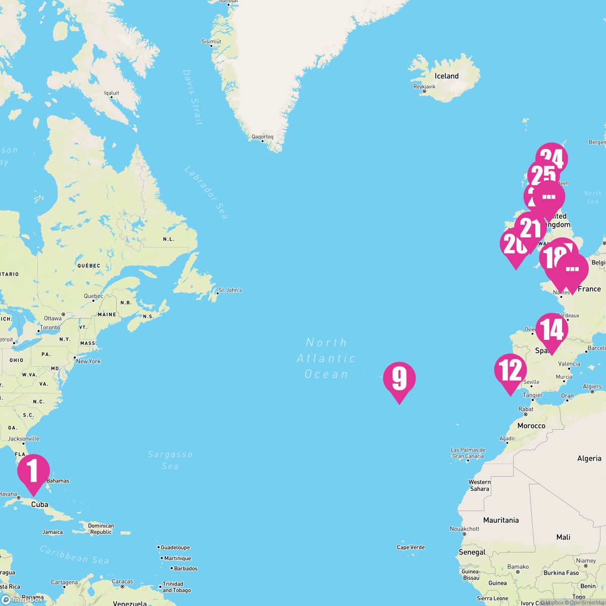 28 Night British Isles Grand Adventure (Ft. Lauderdale To Southampton)