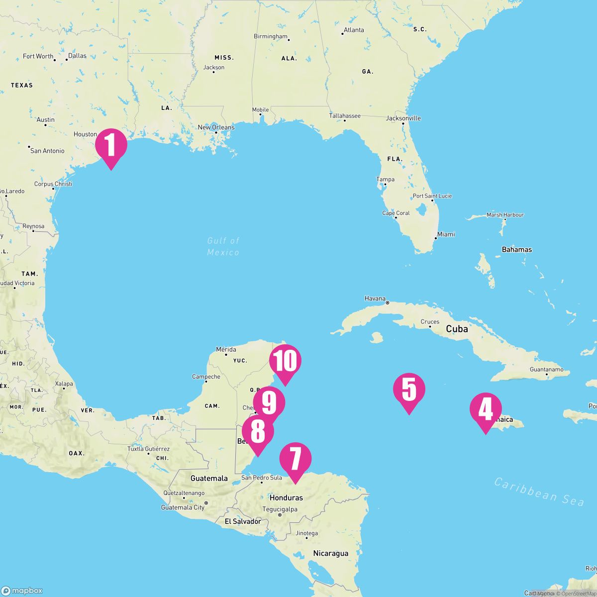 11 Night Western Caribbean With Mexico (Galveston Roundtrip)