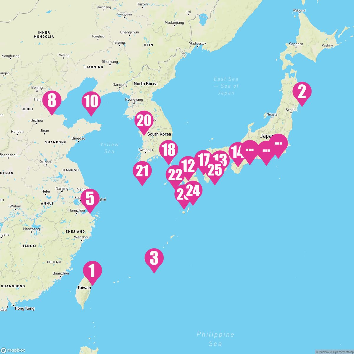 28 Night Fabulous Far East (Taipei To Tokyo)