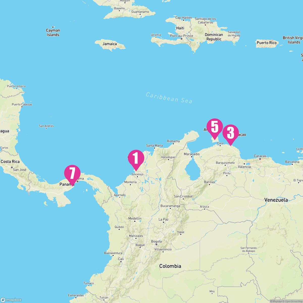 7 Night Southern Caribbean (Cartagena Roundtrip)