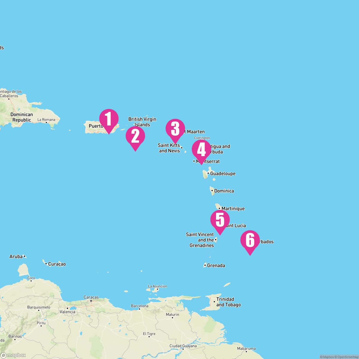 7 Night Southern Caribbean (San Juan Roundtrip)
