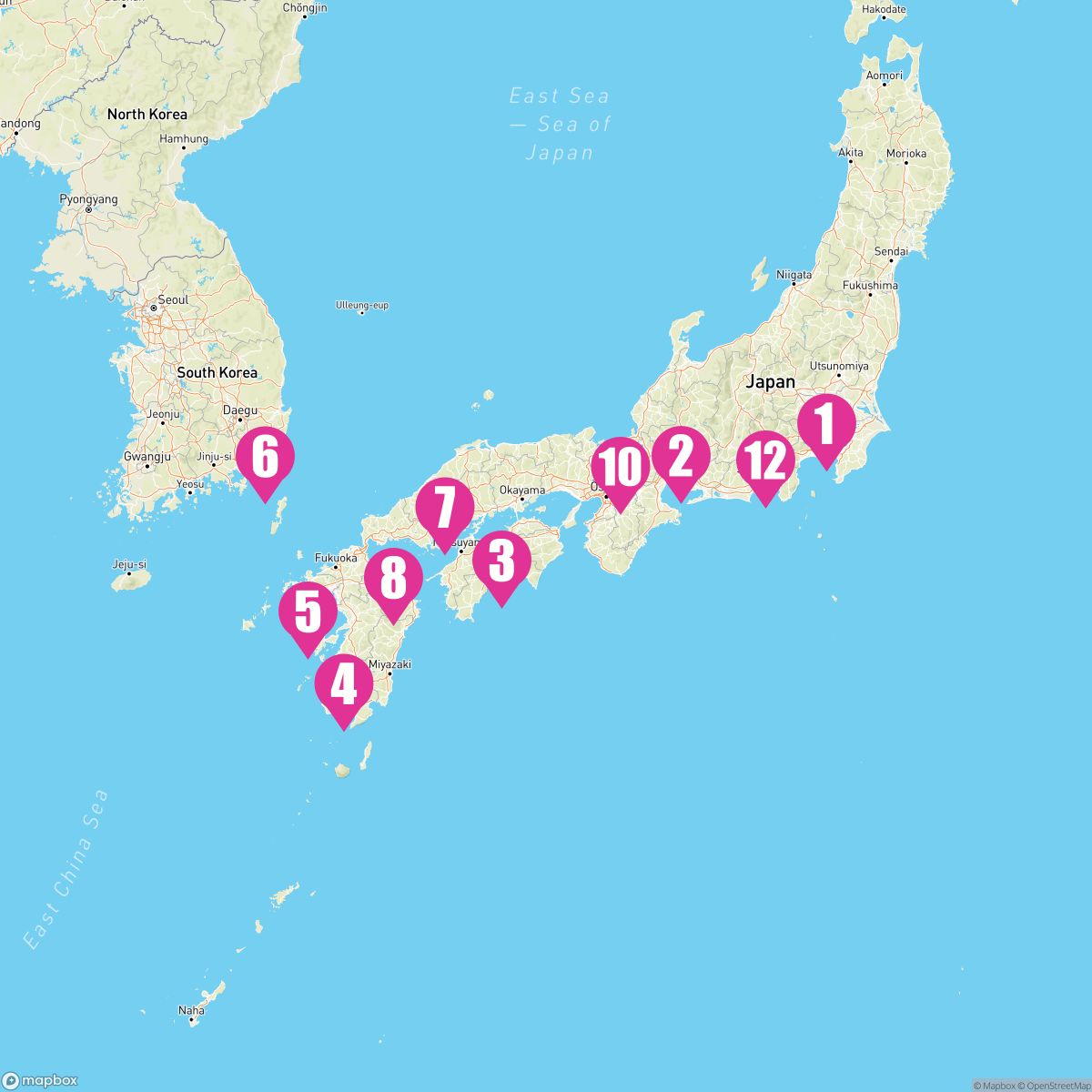 12 Night Home Of The Rising Sun (Tokyo Roundtrip)