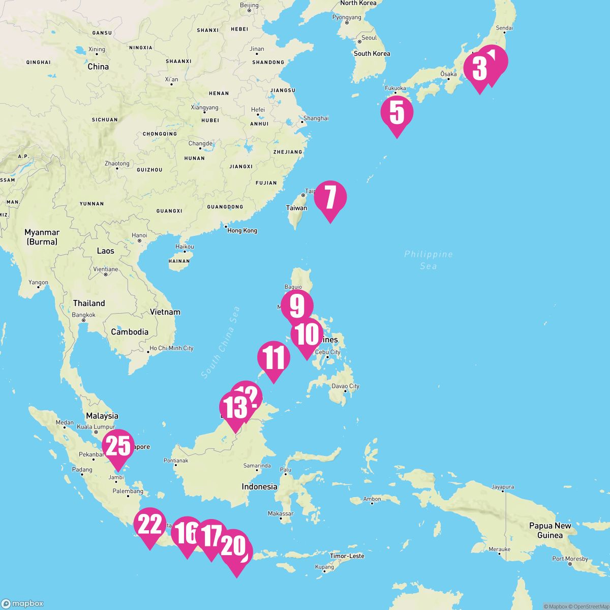 24 Night Tropics Of The Far East (Tokyo To Singapore)