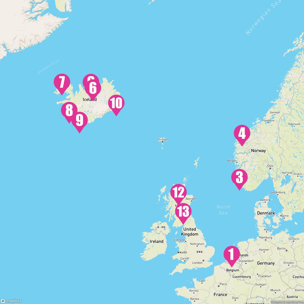 14 Night Fjords & Celtic Origins: Edinburgh (Rotterdam Roundtrip)