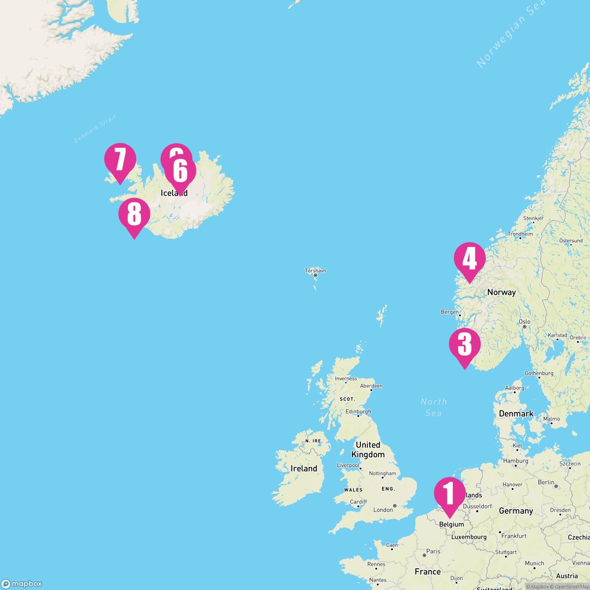 7 Night Fjords Of Norway & Iceland (Rotterdam To Reykjavik)