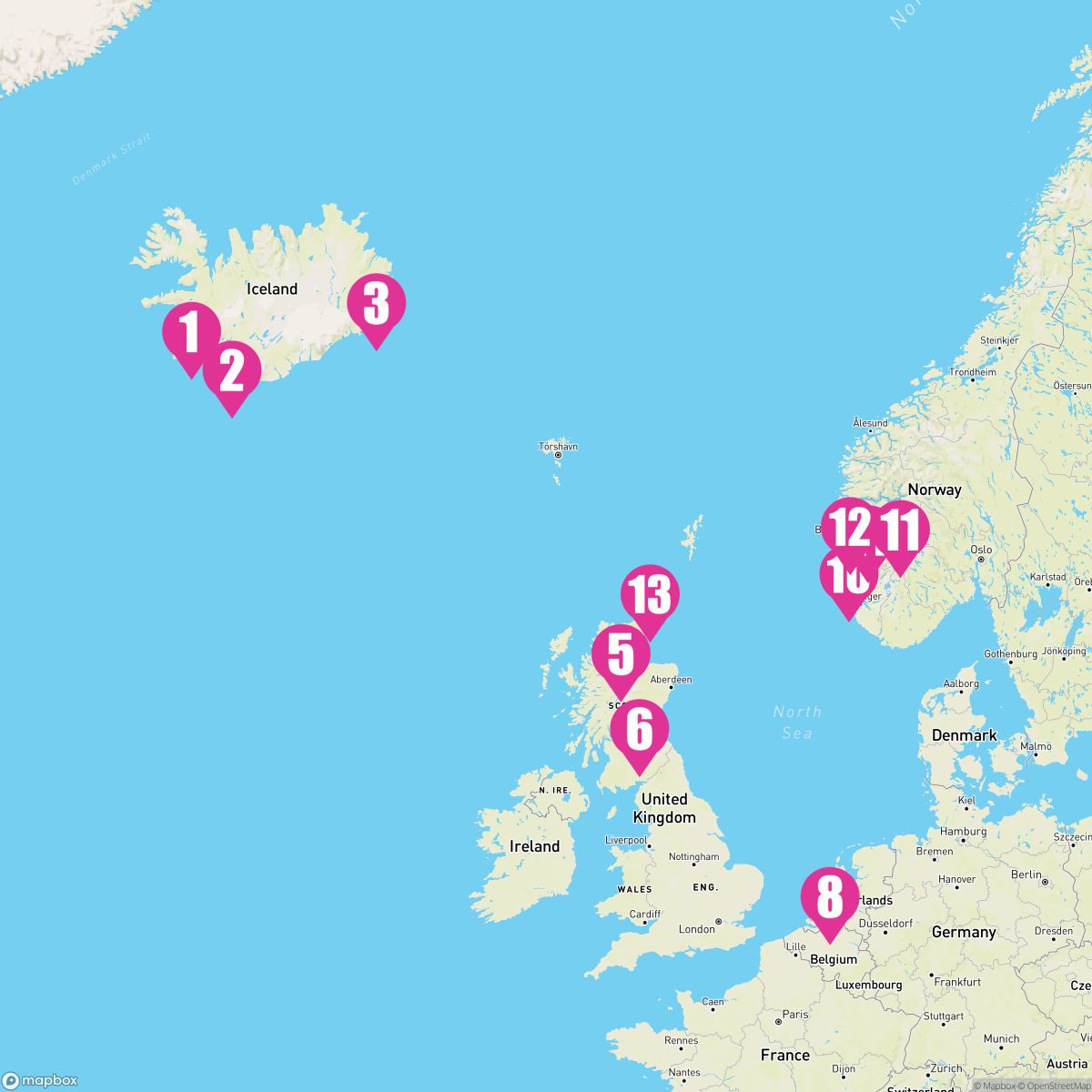 14 Night Fjords & Celtic Origins: Edinburgh (Rotterdam Roundtrip)