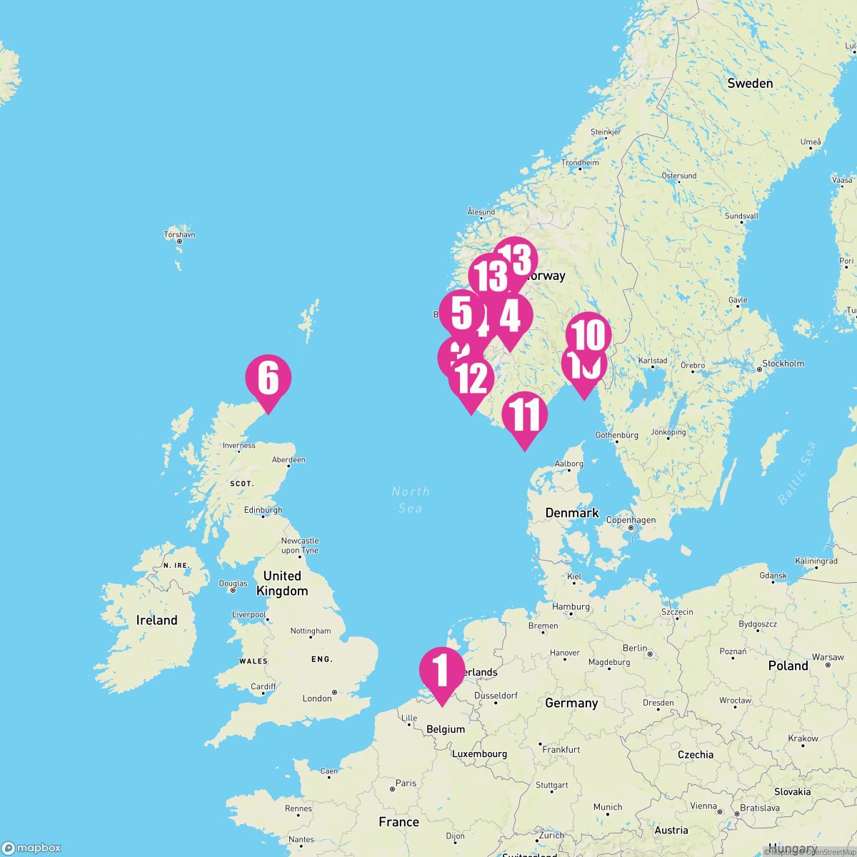14 Night  Norwegian Fjords With Scotland & Sognefjord (Rotterdam Roundtrip)