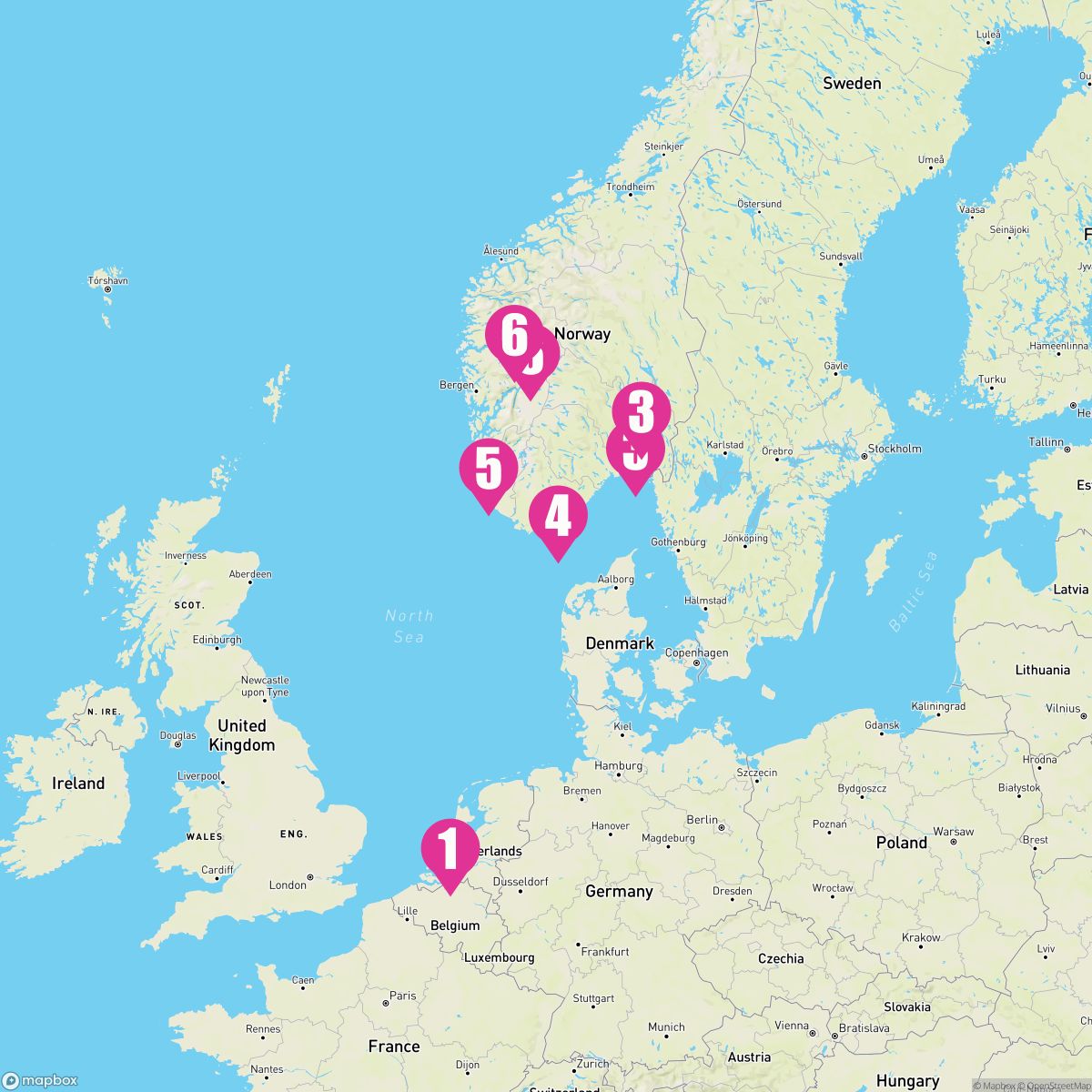 7 Night Viking Sagas (Rotterdam Roundtrip)