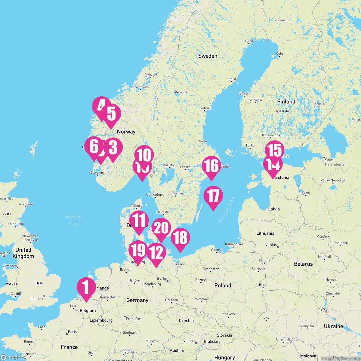 21 Night Norse Legends & Jewels Of The Baltic (Rotterdam Roundtrip)