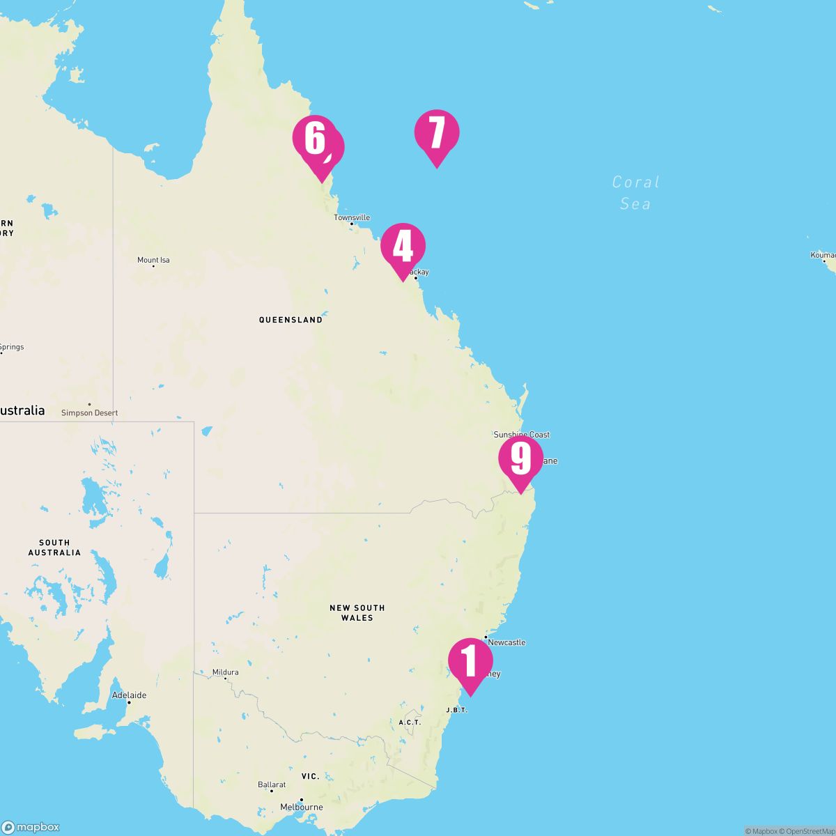 10 Night Queensland (Sydney Roundtrip)