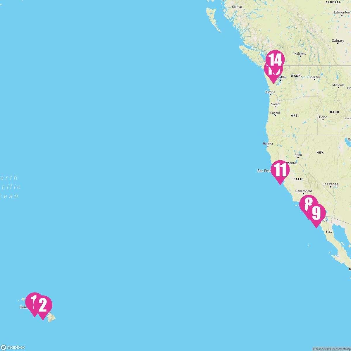 13 Night Hawaii & British Columbia (Honolulu To Vancouver)
