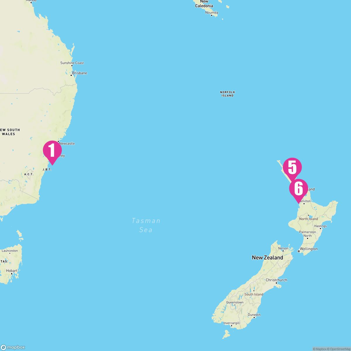 5 Night Australia Seacation (Sydney To Auckland)