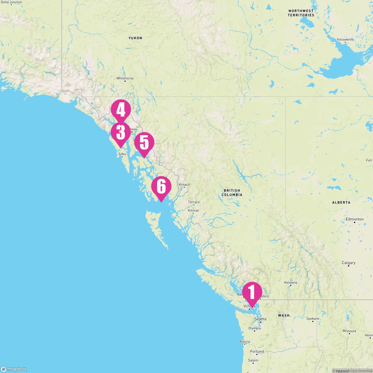 7 Night Alaska Inside Passage (Vancouver Roundtrip)