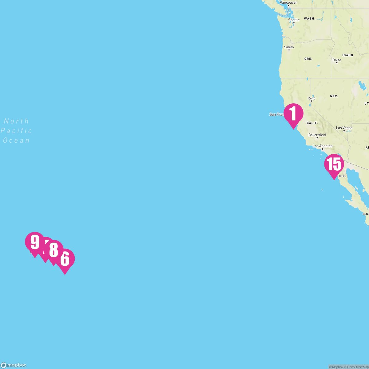 16 Night Hawaiian Islands (San Francisco Roundtrip)