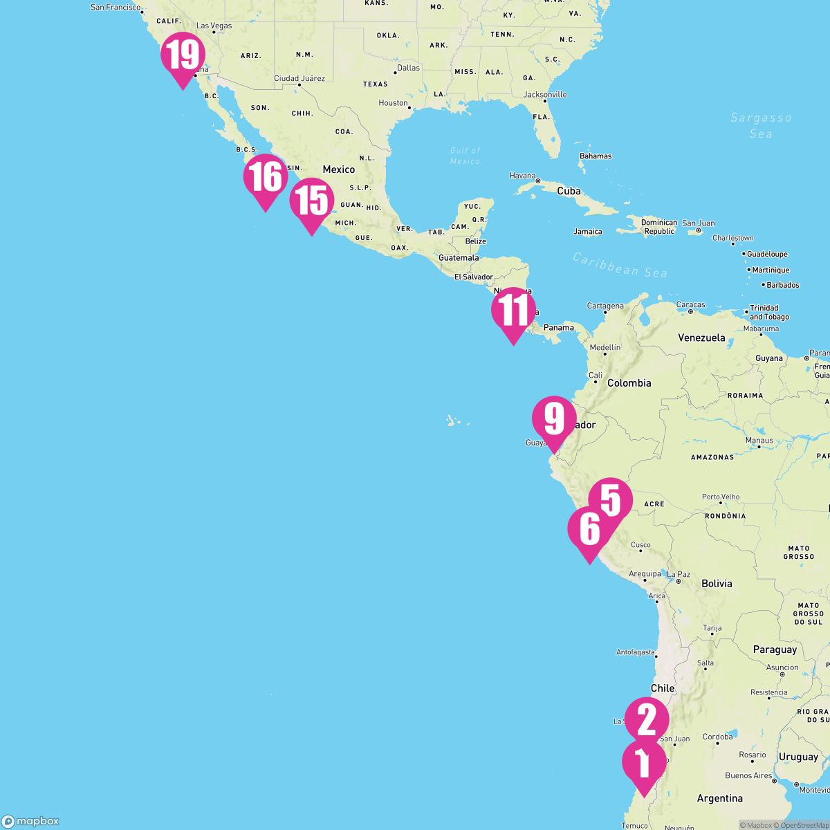 18 Night Andes & South America (Santiago To Los Angeles)