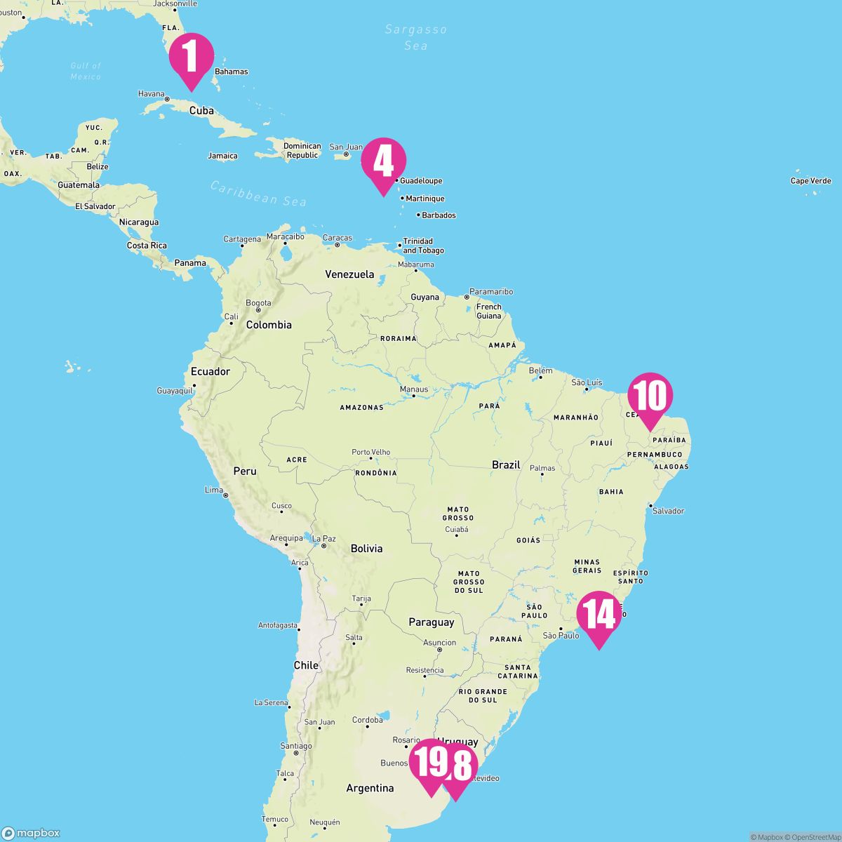 18 Night Brazilian Adventure (Ft. Lauderdale To Buenos Aires)