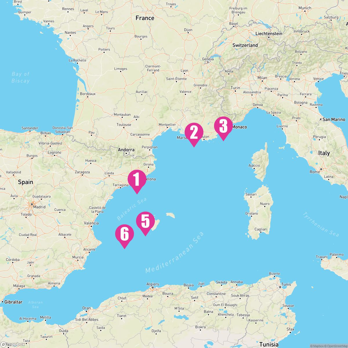 7 Night French Daze & Ibiza Nights (Barcelona Roundtrip)