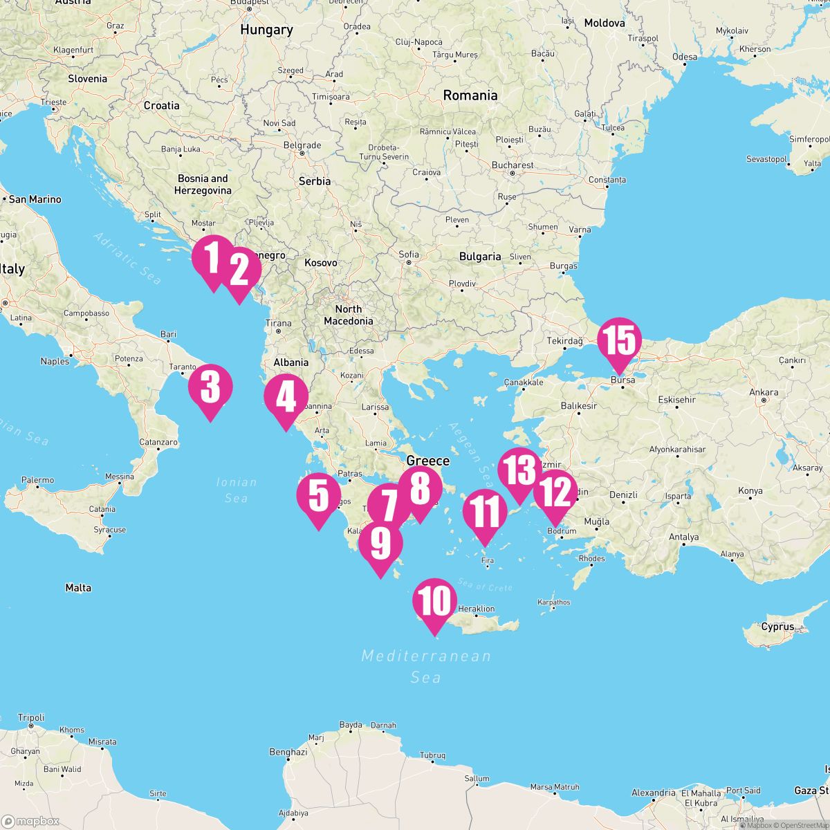 14 Night Balkan Jewels & Ephesus (Dubrovnik To Istanbul)