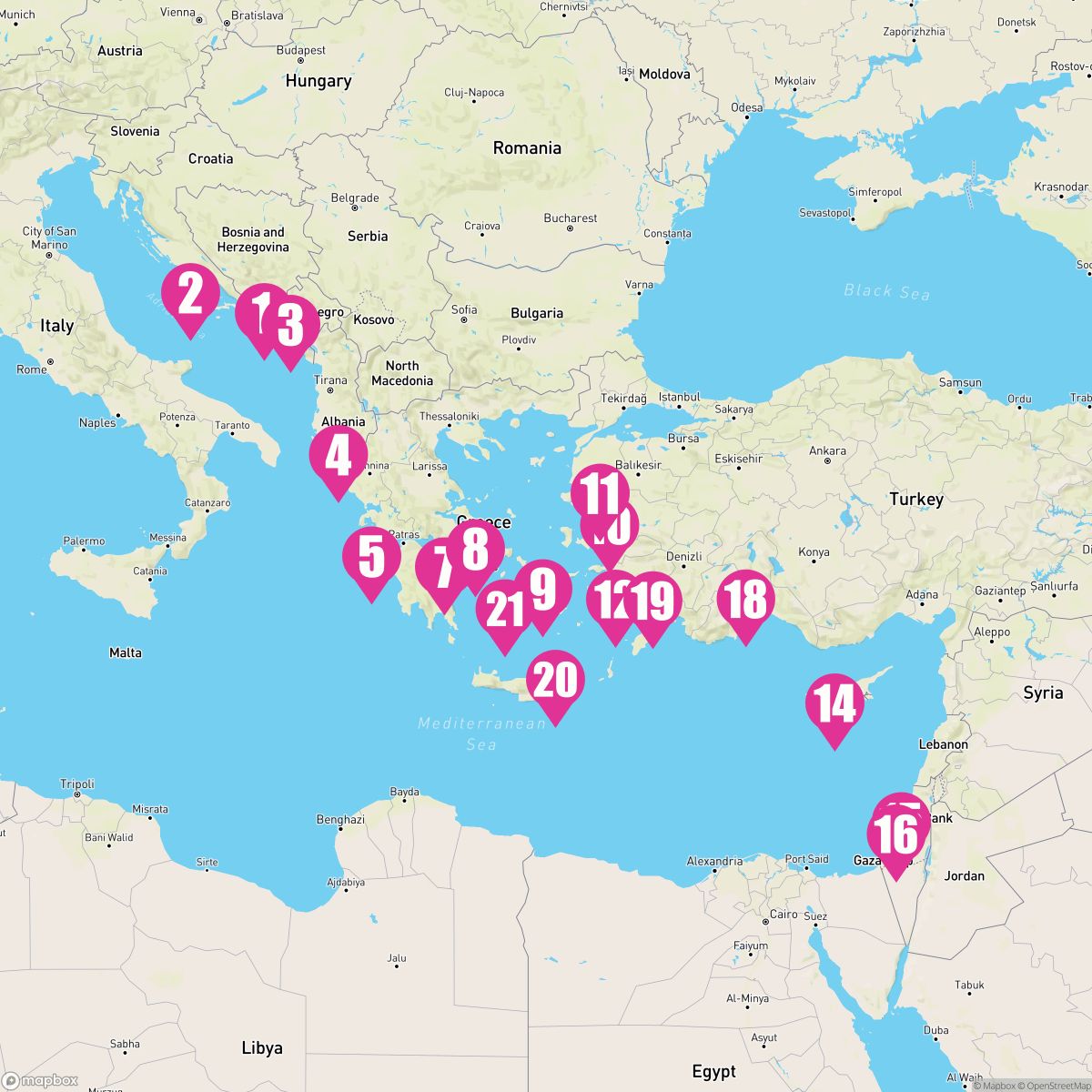 21 Night Balkan Jewels & Aegean Gems (Dubrovnik To Athens)