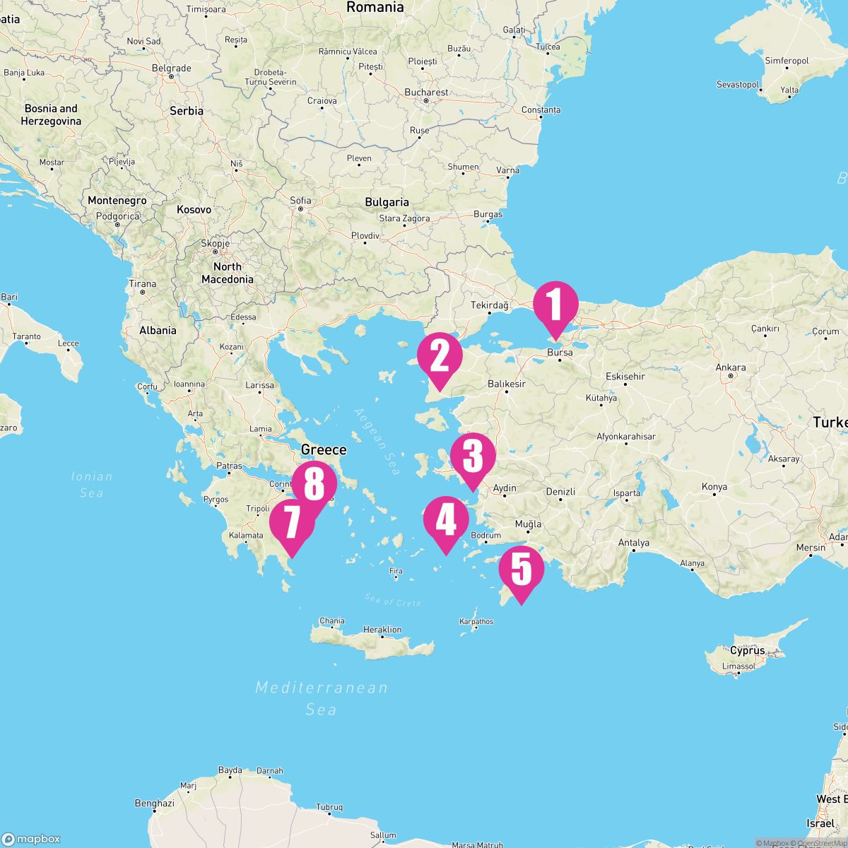 7 Night Turkey & Greek Isle Gems (Istanbul To Athens)