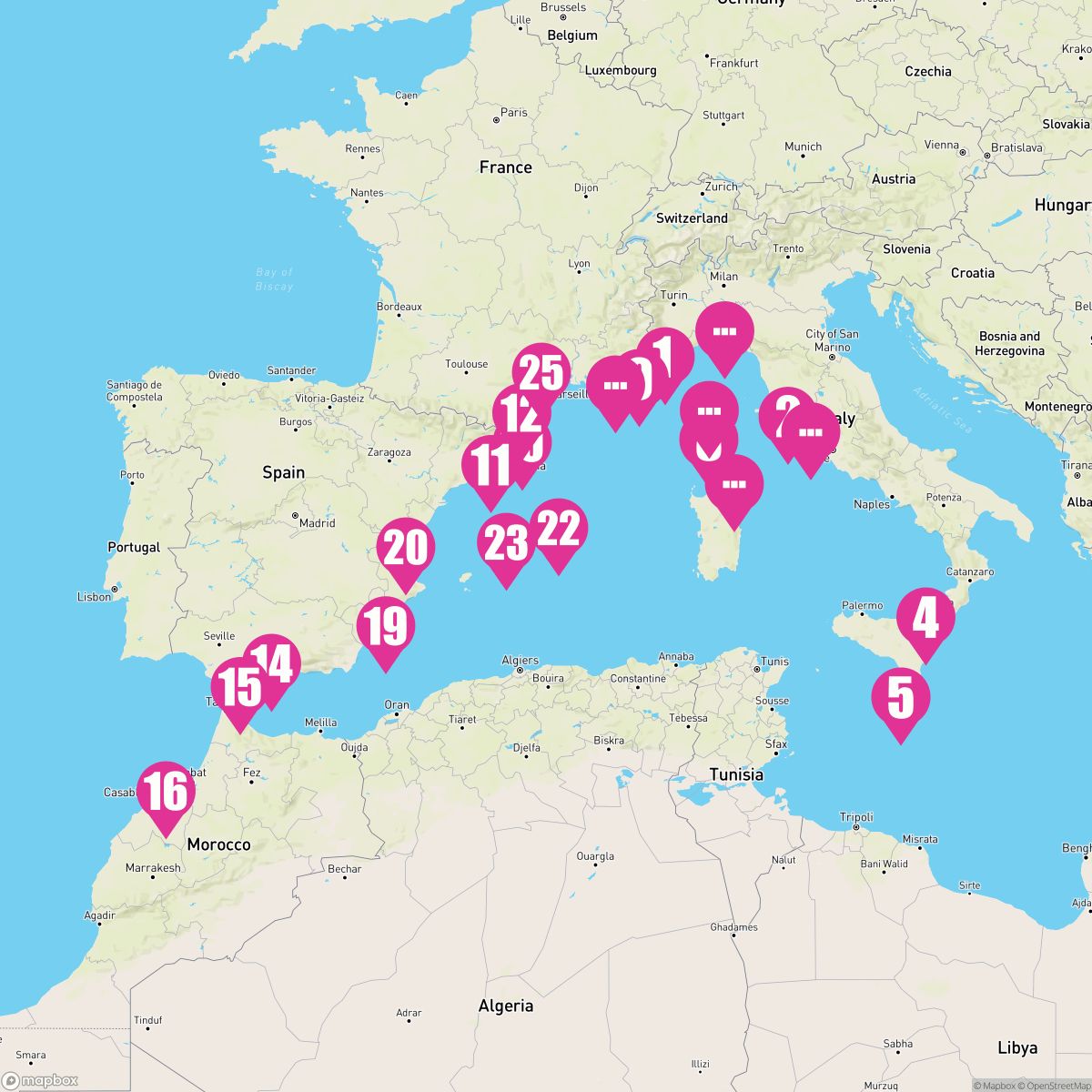 30 Night Western Mediterranean (Monte Carlo To Rome)