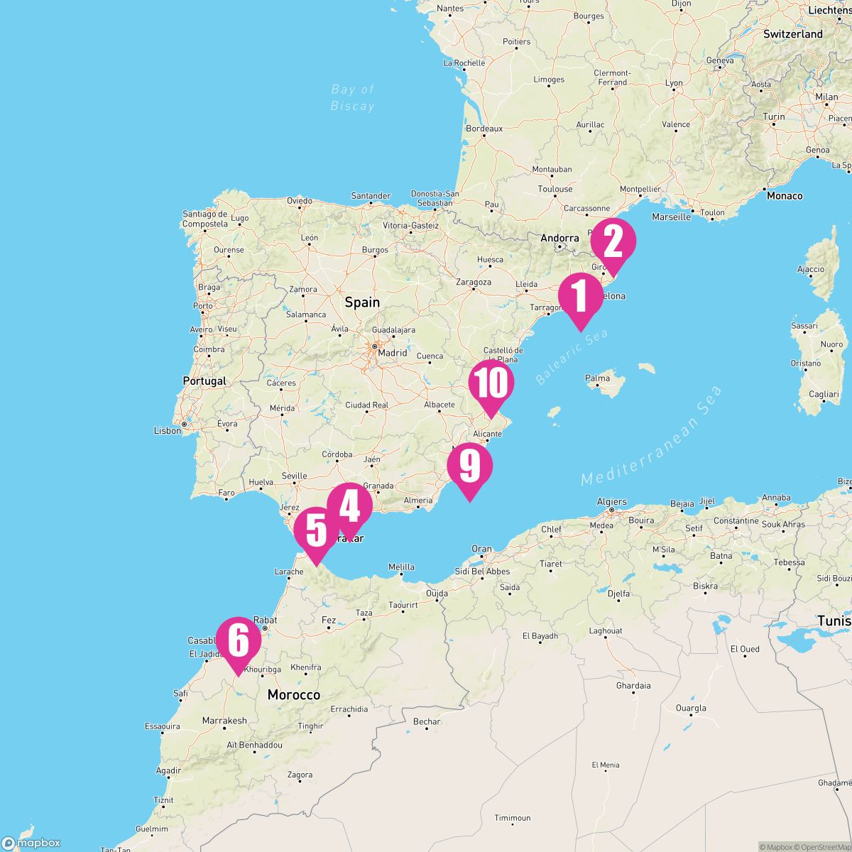 10 Night Spain & Moroccan Gems (Barcelona Roundtrip)