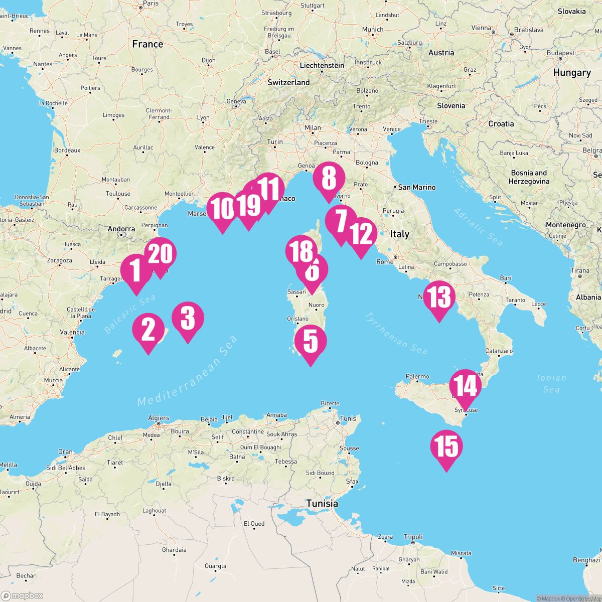 20 Night Western Mediterranean (Barcelona Roundtrip)
