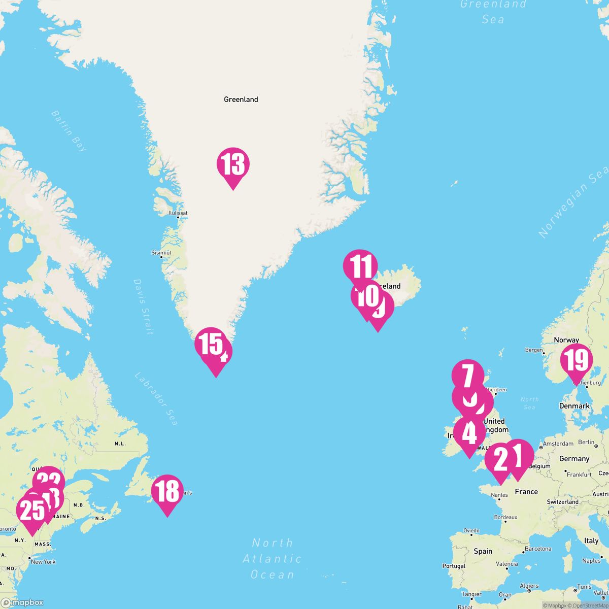 Route Of The Vikings